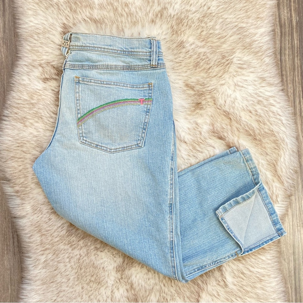 Y2K Tommy Hilfiger Denim Capri Jeans cropped Bermuda 3/4